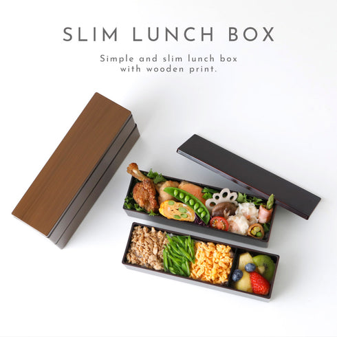 メンズランチ メンズスリム二段弁当.|s1