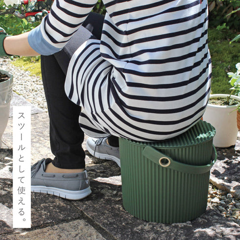 ガーデンツールバケット ガーデニングバケツ 8L.|s9