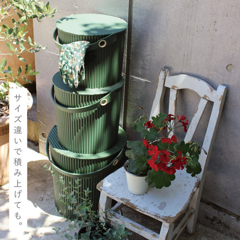 ガーデンツールバケット ガーデニングバケツ 4L.|s11