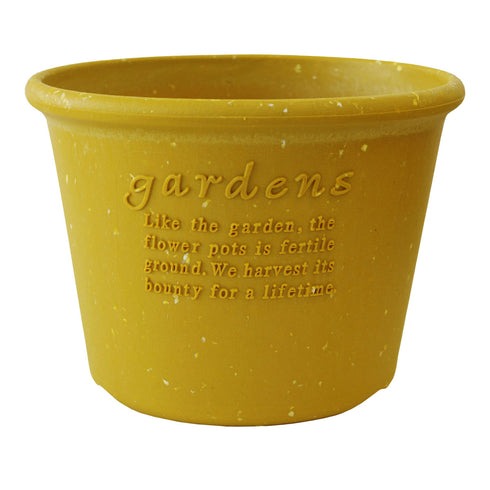 gardens パピエ エコポット浅型 7号