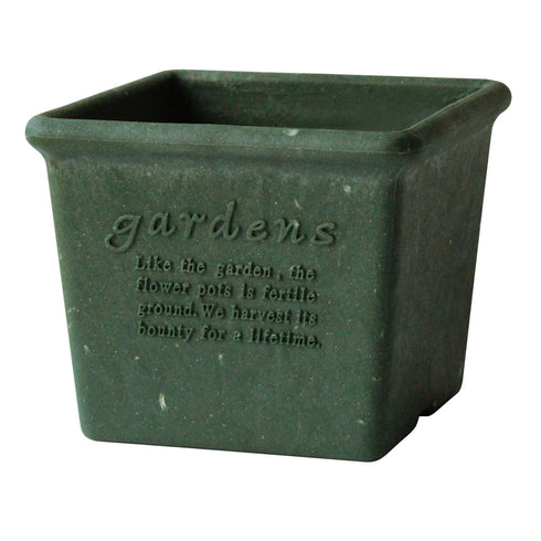 gardens パピエ エコポット角型 120