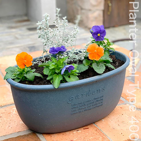 gardens エコプランターオーバル アーブル 400.|s7