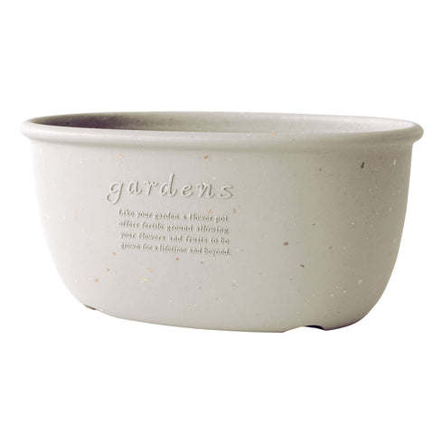 gardens エコプランターオーバル パピエ 400