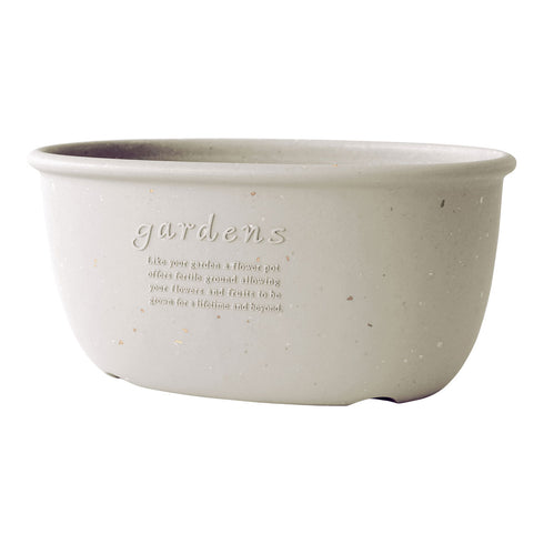 gardens エコプレートオーバル パピエ 400