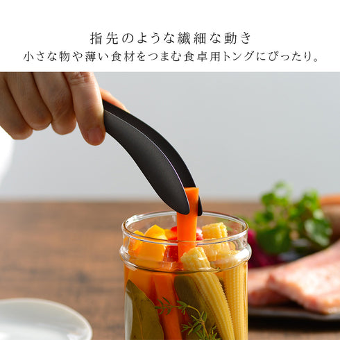 ごはんのおともトング ブラック.|s3