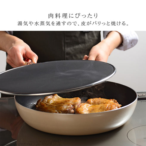 油ハネを防ぐメッシュカバー 29cm.|s6