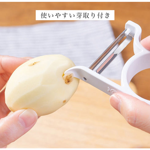 軽い力でスーッと切れるピーラー3点セット.|s8