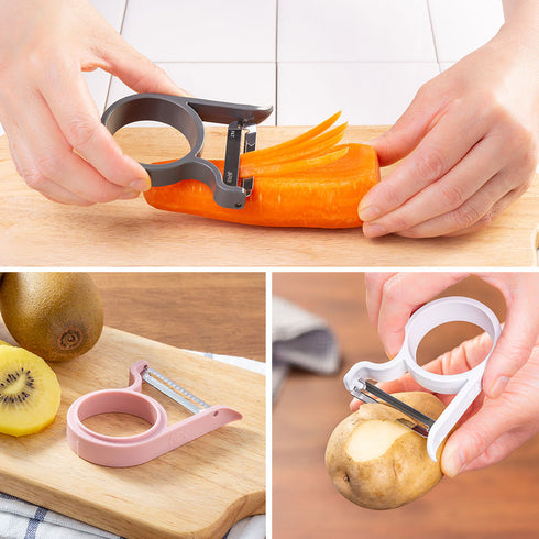 軽い力でスーッと切れるピーラー3点セット.|s9
