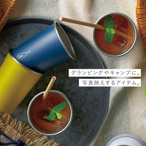 アウトドア ステンレス一重カップセット.|s6