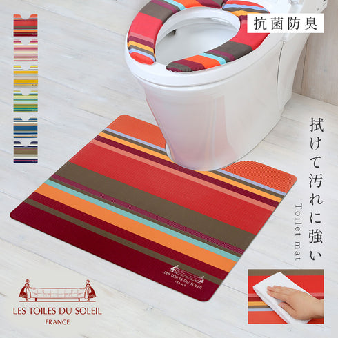 レ・トワール・デュ・ソレイユ PVCトイレ足元マット.|m2