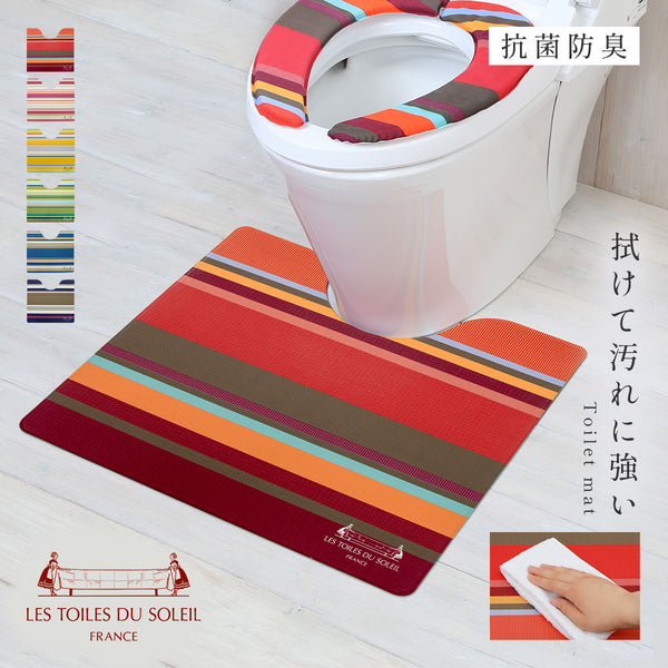 レ・トワール・デュ・ソレイユ PVCトイレ足元マット.|m2