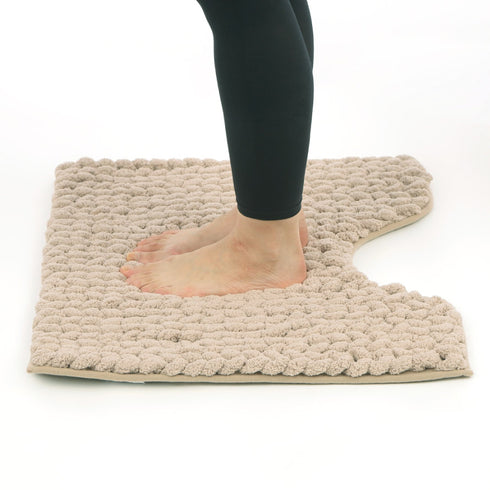 MOU トイレ足元マット+フタカバー 2点セット.|s6