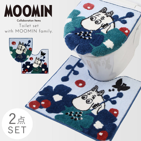 ペルホネン トイレ足元マット+フタカバー 2点セット