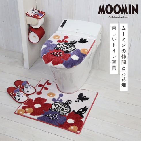 ペルホネン マット・フタカバー・ペーパーホルダー・スリッパ 4点セット.|s1