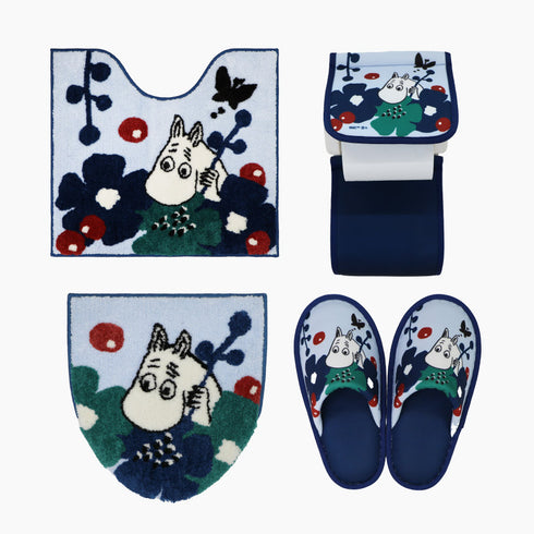 ペルホネン マット・フタカバー・ペーパーホルダー・スリッパ 4点セット.|s11