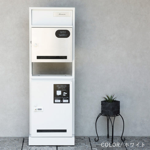 門柱型宅配ボックス付ポスト Franca -フランカ-.|s4