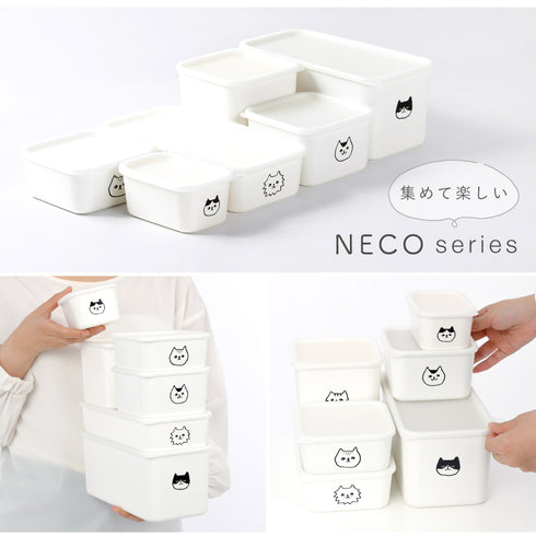 PFF NECO スクエアストッカー 12×12×10cm.|s11