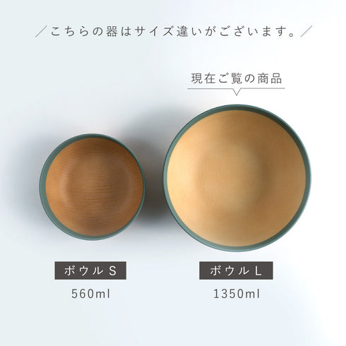MUSUBI 塗分け ボウル L.|s11